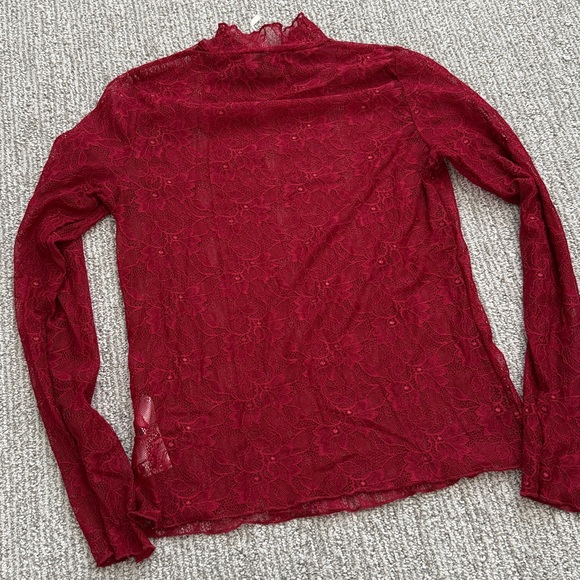 By Anthropologie lace layering turtleneck - Picture 5 of 5
